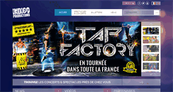 Desktop Screenshot of indigo-productions.fr